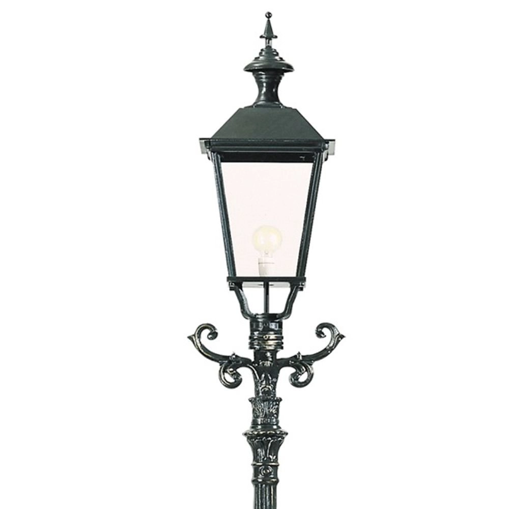 Nostalgische buitenlantaarn Wenen zwart KS Verlichting 8714732081146