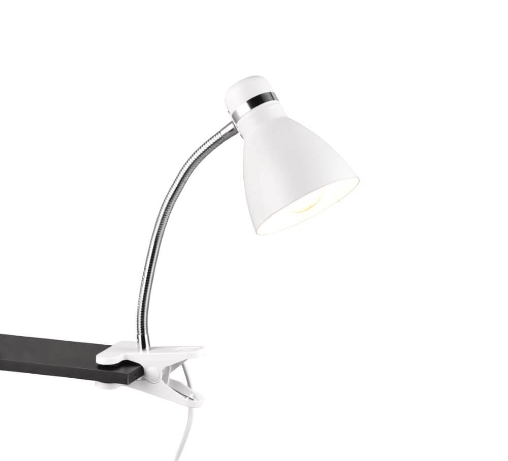 Klemlampje Harvey wit Trio 4017807575088