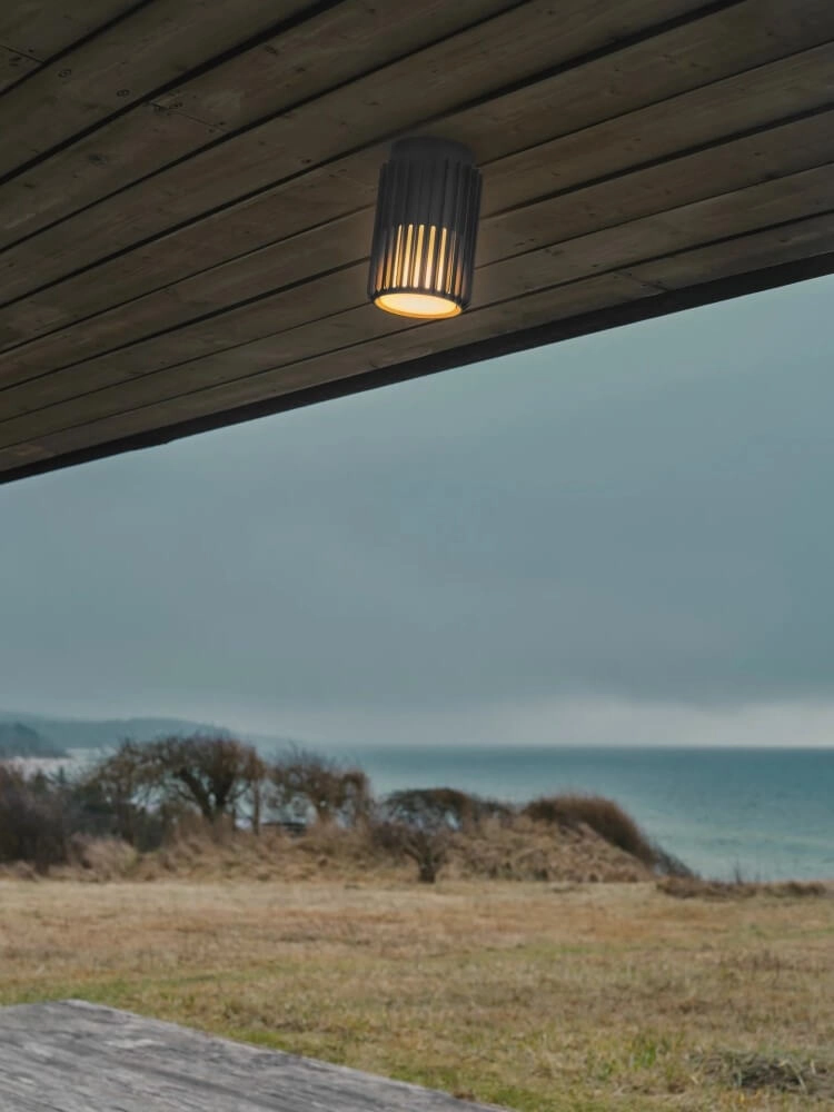 Buiten plafondlamp Aludra IP54 - antraciet Nordlux 5704924022005