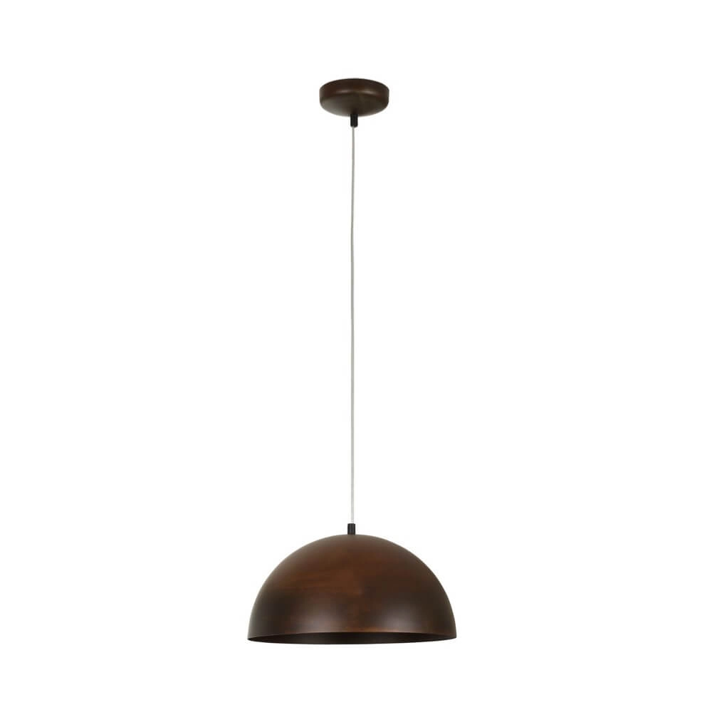 Roestige hanglamp Hemisphere Rust S Ø 34cm Lyora 5903139636797