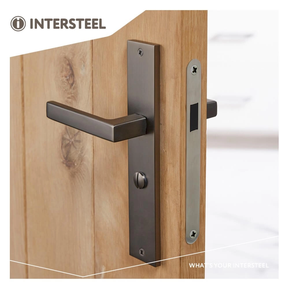 Deurklink Hera WC-sluiting 63/8 antraciet Intersteel 8714186555439