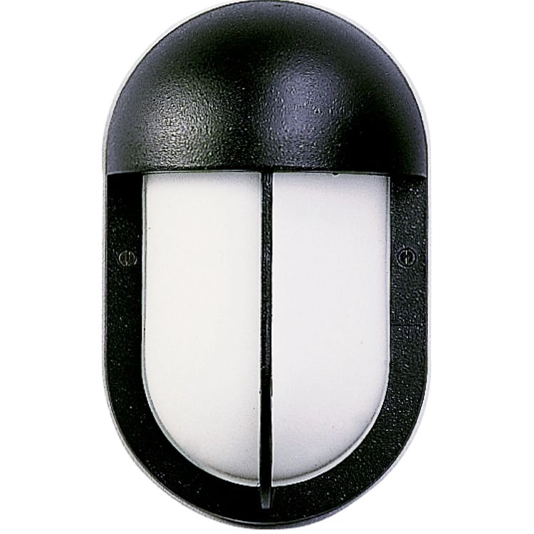 Lamp boven deur Ovalla 28cm - zwart