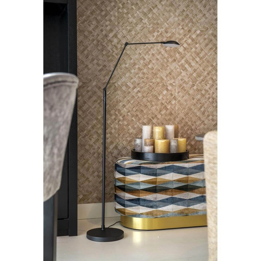 Klassieke leeslamp Palermo zwart Artdelight 8720701101449