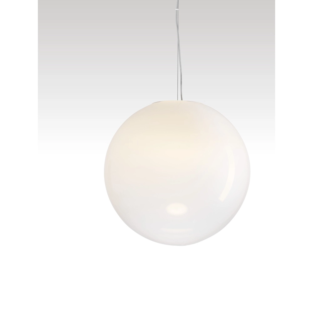Witte hanglamp Bolita bol Ø 50cm