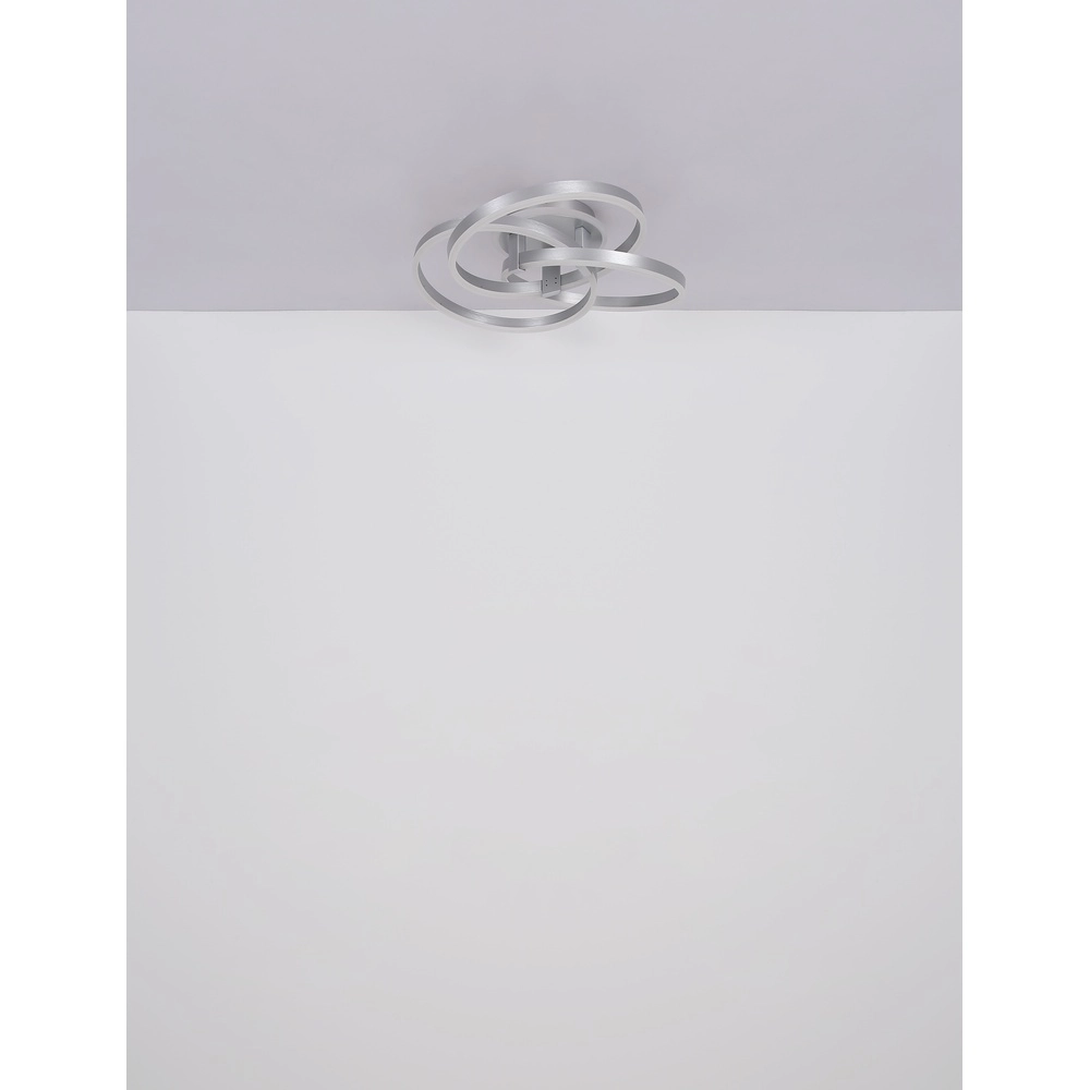RVS plafondlamp Herwig design Globo 9007371458448