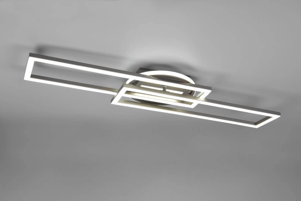 Verstelbare led plafondlamp Twister goud Trio 4017807540451