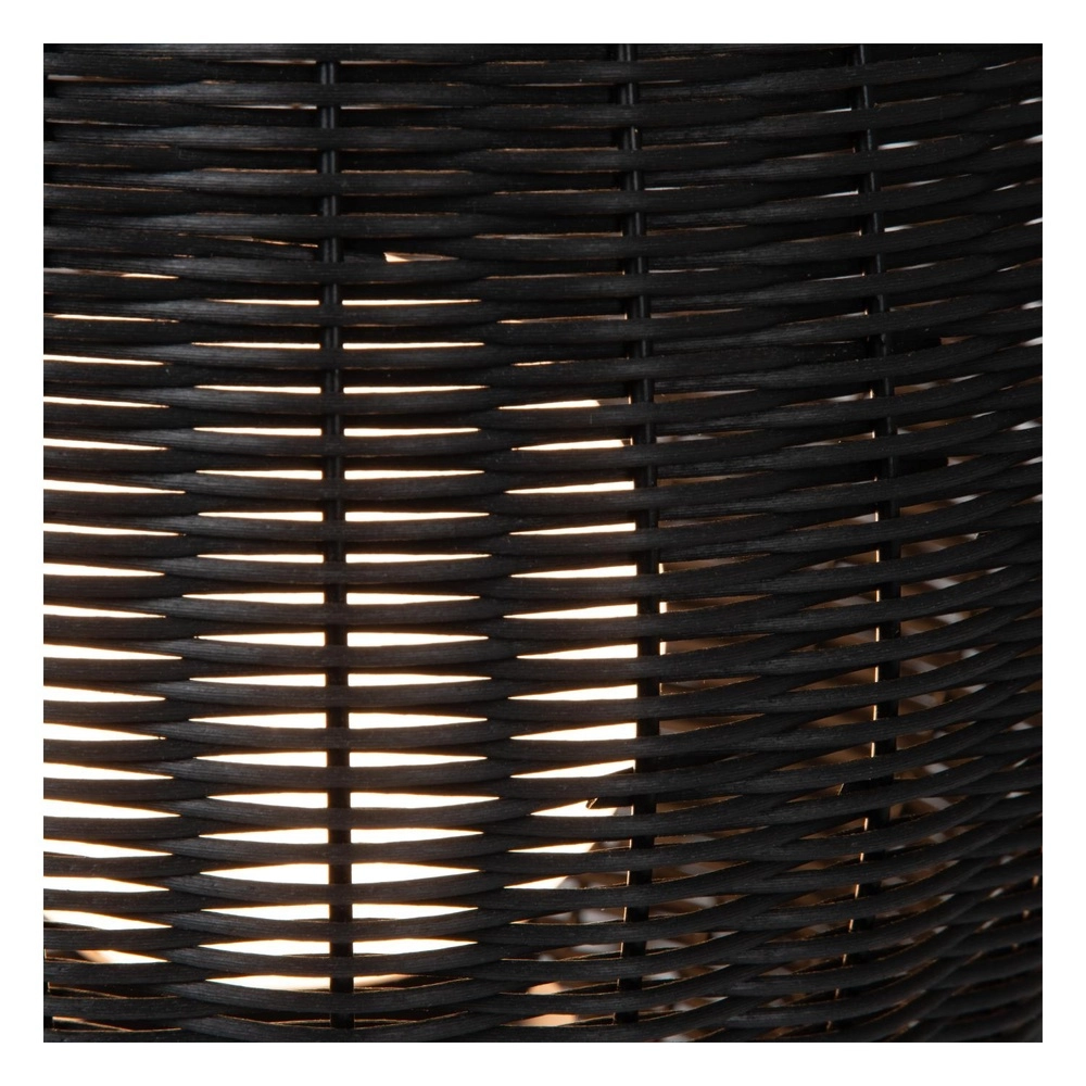 Oplaadbare tafellamp Colin Ip44 zwart Lucide 5411212031846