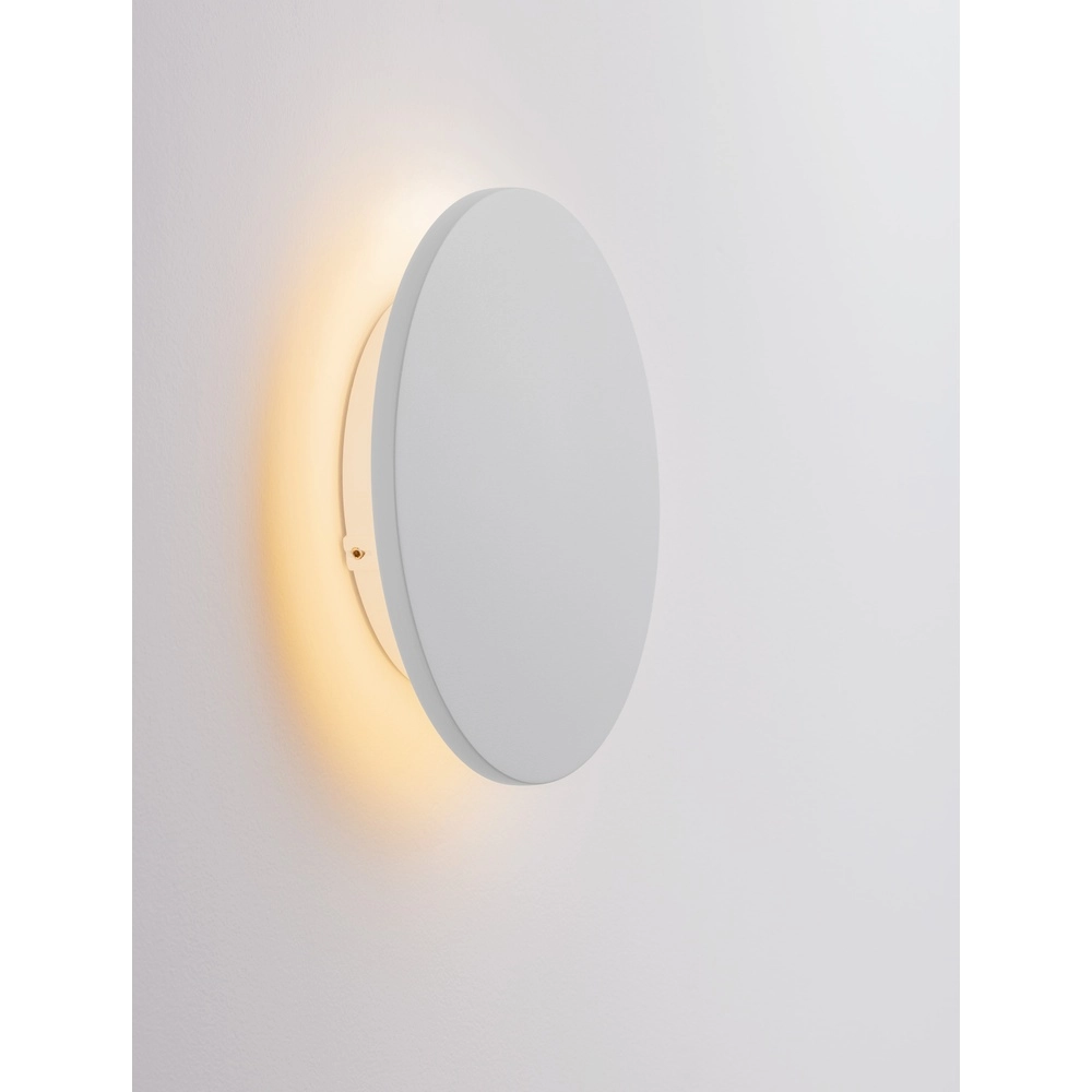 Ronde wandlamp Copper wit Ø 18cm Lyora 5212017447333