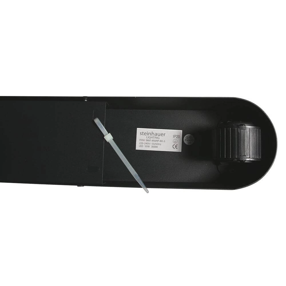 Moderne hanglamp Mykty zwart Steinhauer 8712746178210