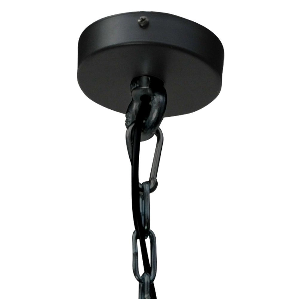 Retro industrie hanglamp Industria 27 Bud wit met zwart Masterlight 8718121232447