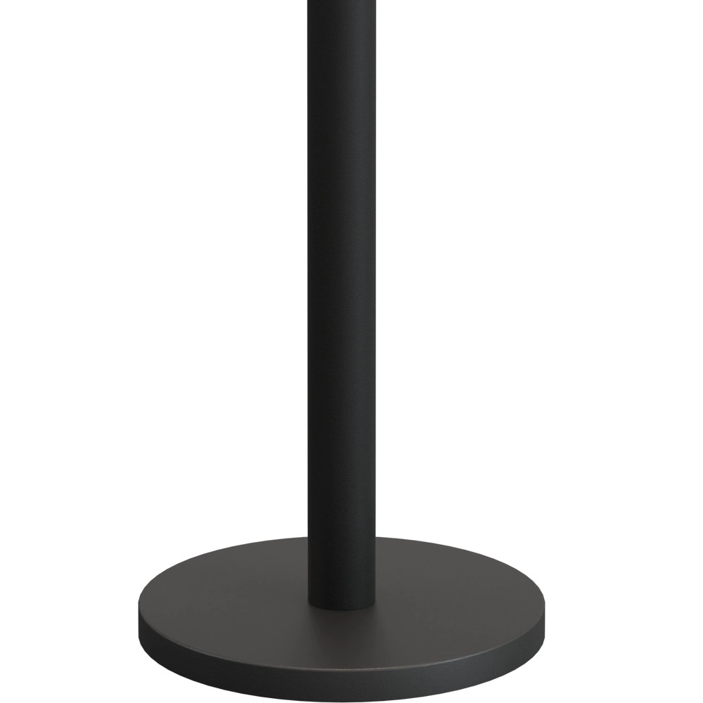 Vloerlamp Lisbourg zwart met tan beige kap Masterlight