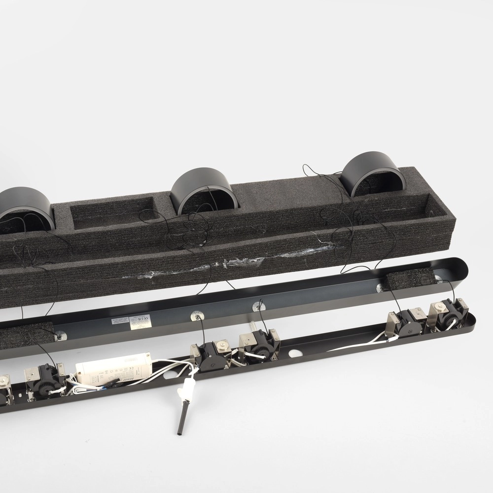 Design led hanglamp Pure Clipse Mystic grey Paul Neuhaus 4012248396315