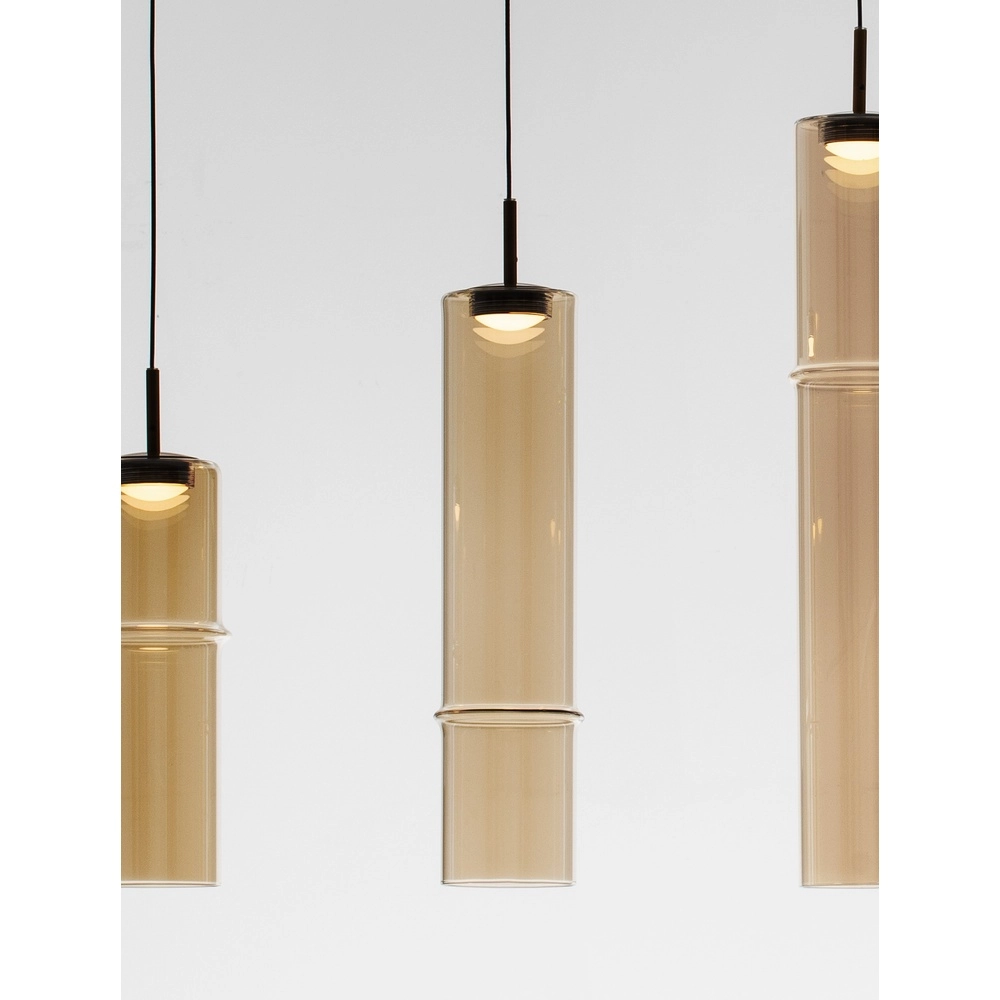 Unieke hanglamp Sano recht 5-lichts goud Lyora 5212017474087