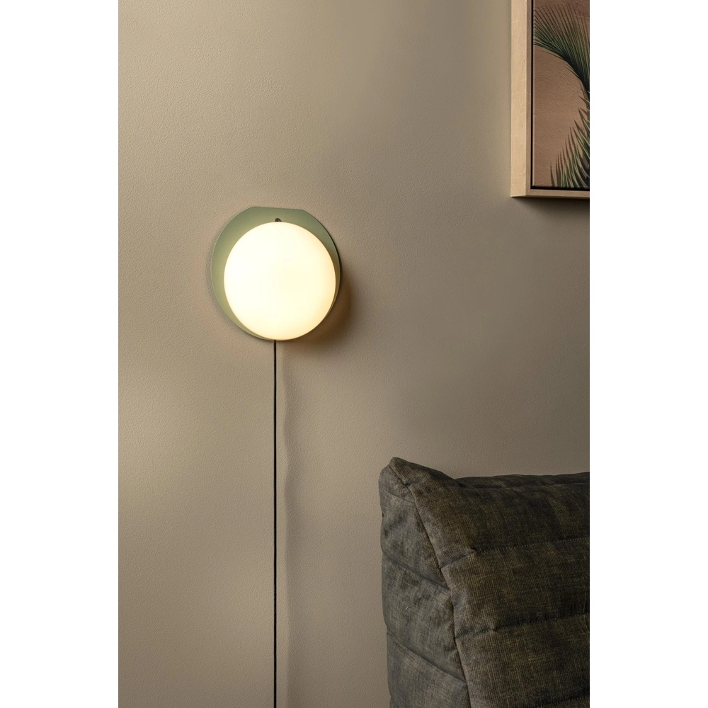 Design tafellamp Alinda Ø 20cm groen Lucide 5411212771605