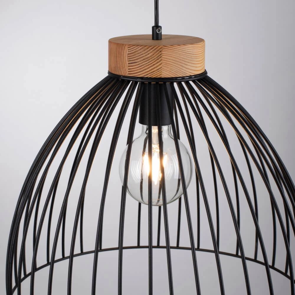 Hanglamp Lami zwart Just Light 4043689982768