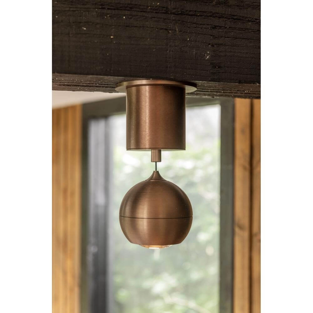 Hanglamp bol Miami brons Ø 10cm Artdelight 8720701102125