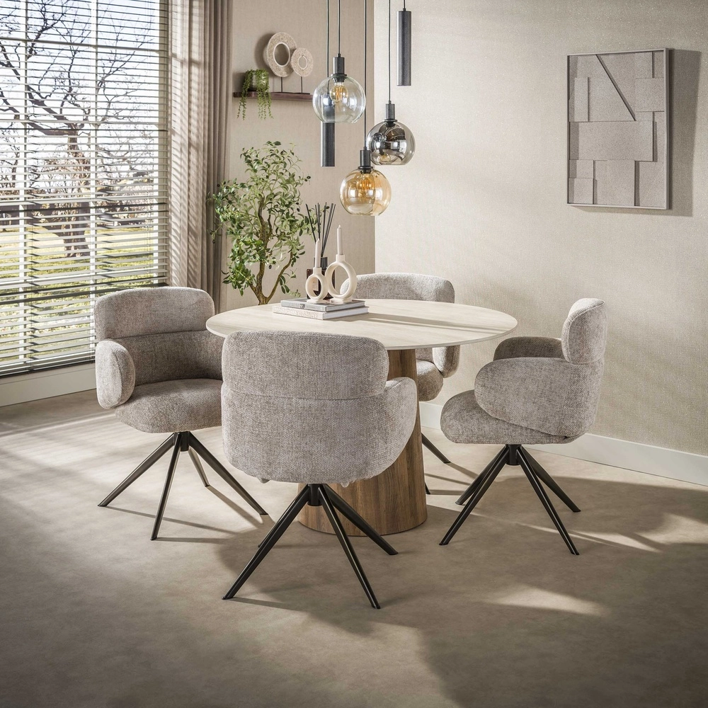 Vide hanglamp Sfera met glazen en pendels Lyora 8716803512429