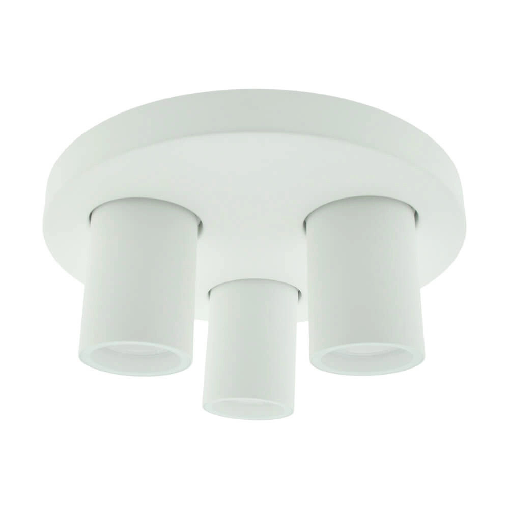 Witte badkamerspot Seller - IP44 3-lichts Lyora 5053423187778