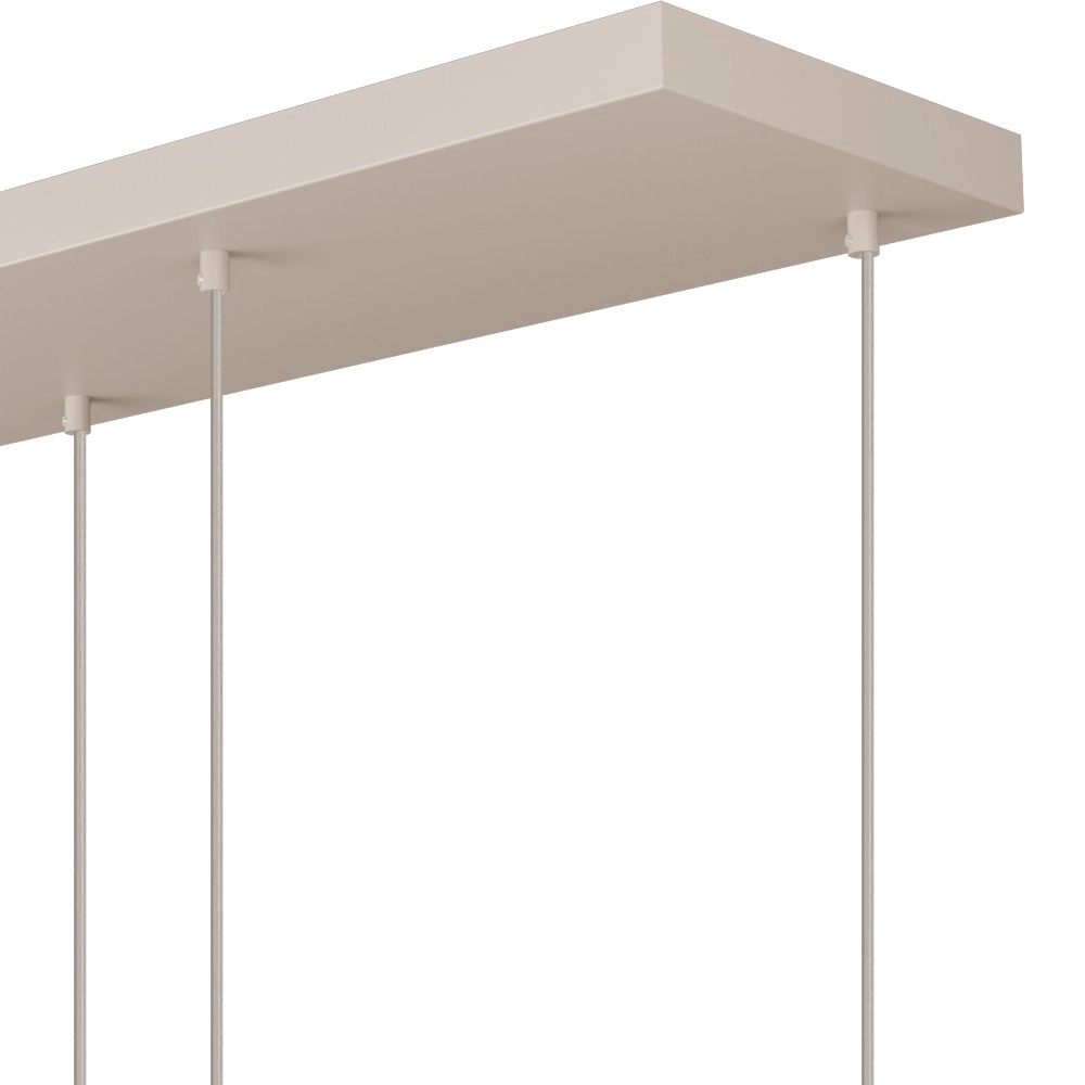 6-lichts hanglamp Opera beige terra Masterlight 8718121424200
