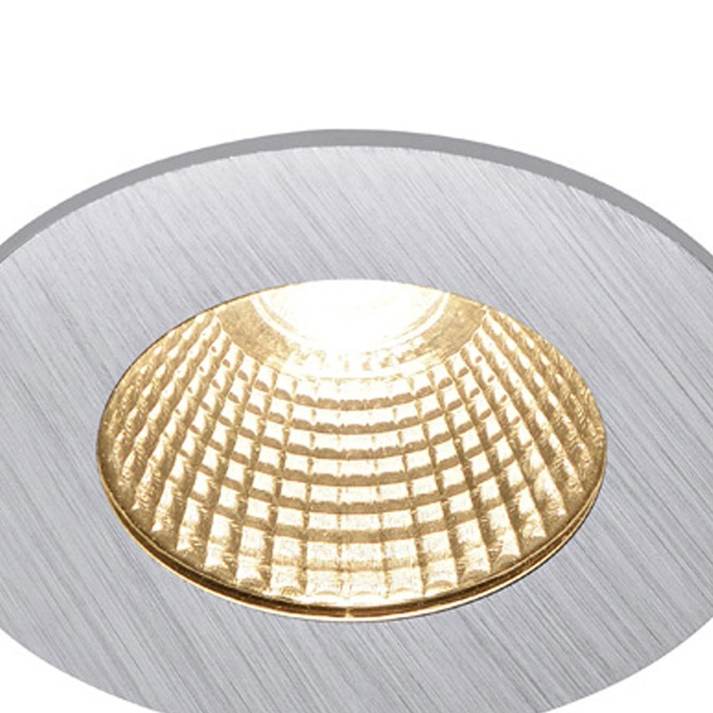Ronde inbouwspot Patta 8cm - 7,3w - 1800-3000K metaalgrijs SLV 4024163222877