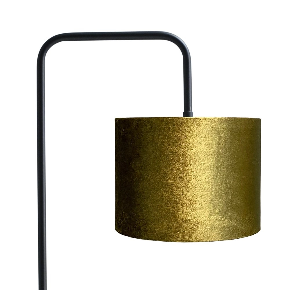 Vloer Schemerlamp Venus 152cm met olijfgroene lampenkap Masterlight 8718121245010