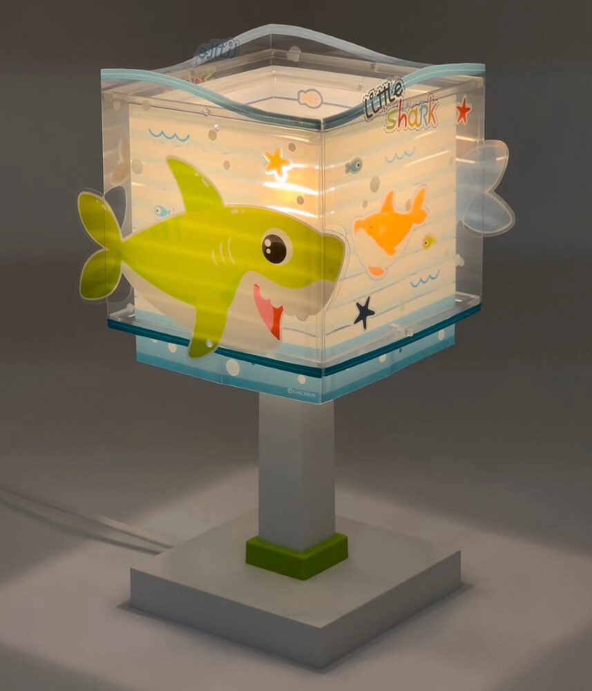 Tafellampje Little Shark voor kinderen Dalber 8420406634715
