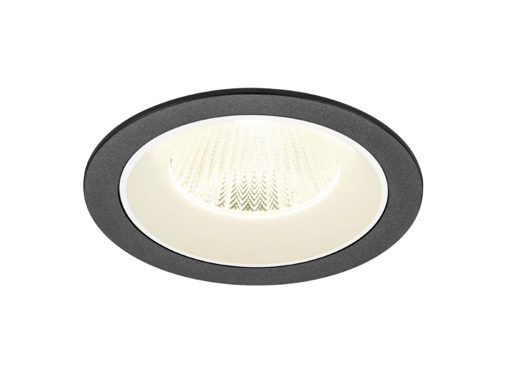 Inbouwspot Numinos L zwart/wit 4000K - 40gr