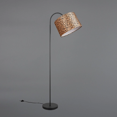 Vloerlamp Pardina panterprint Trio 4017807693102
