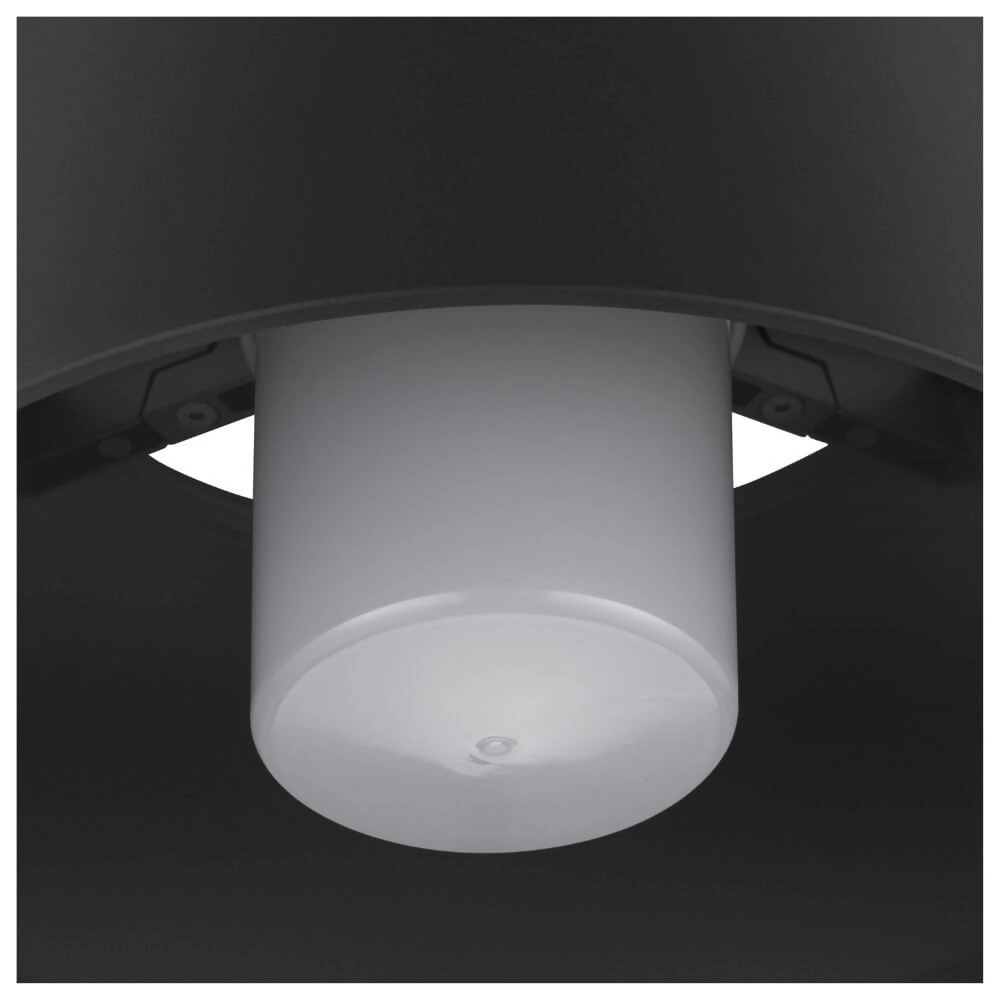 Veranda plafondlamp Phontoni zwart - Ø 25cm SLV 4024163280952