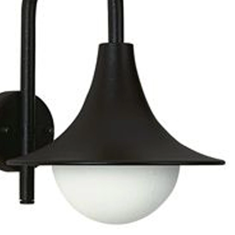 Wandlamp buiten down Lanor 37cm - zwart Albert 4007235606690