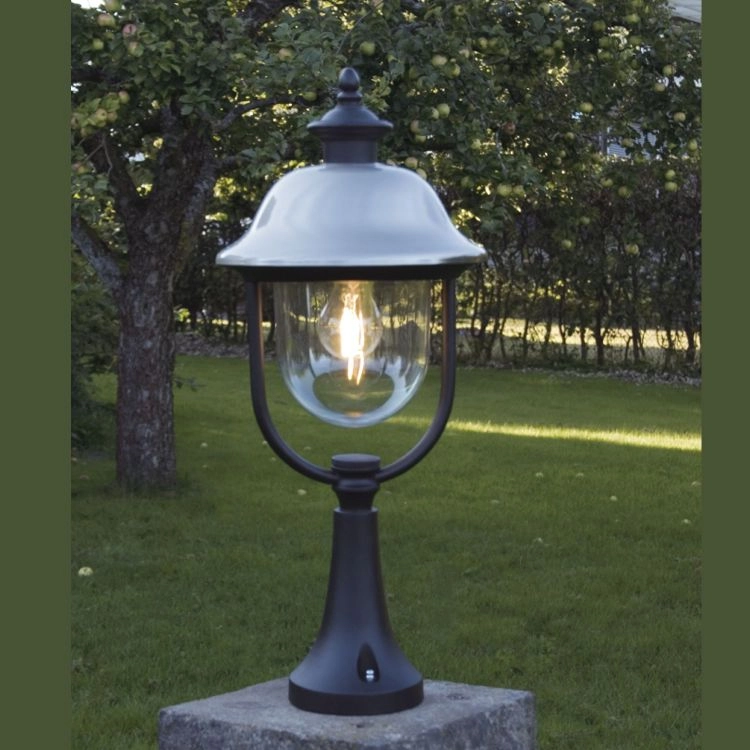 Staande buitenlamp Parma 58cm rvs met zwart KonstSmide 7318307241006