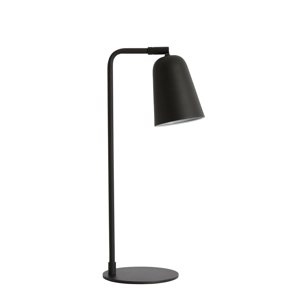 Zwarte bureaulamp Salomo