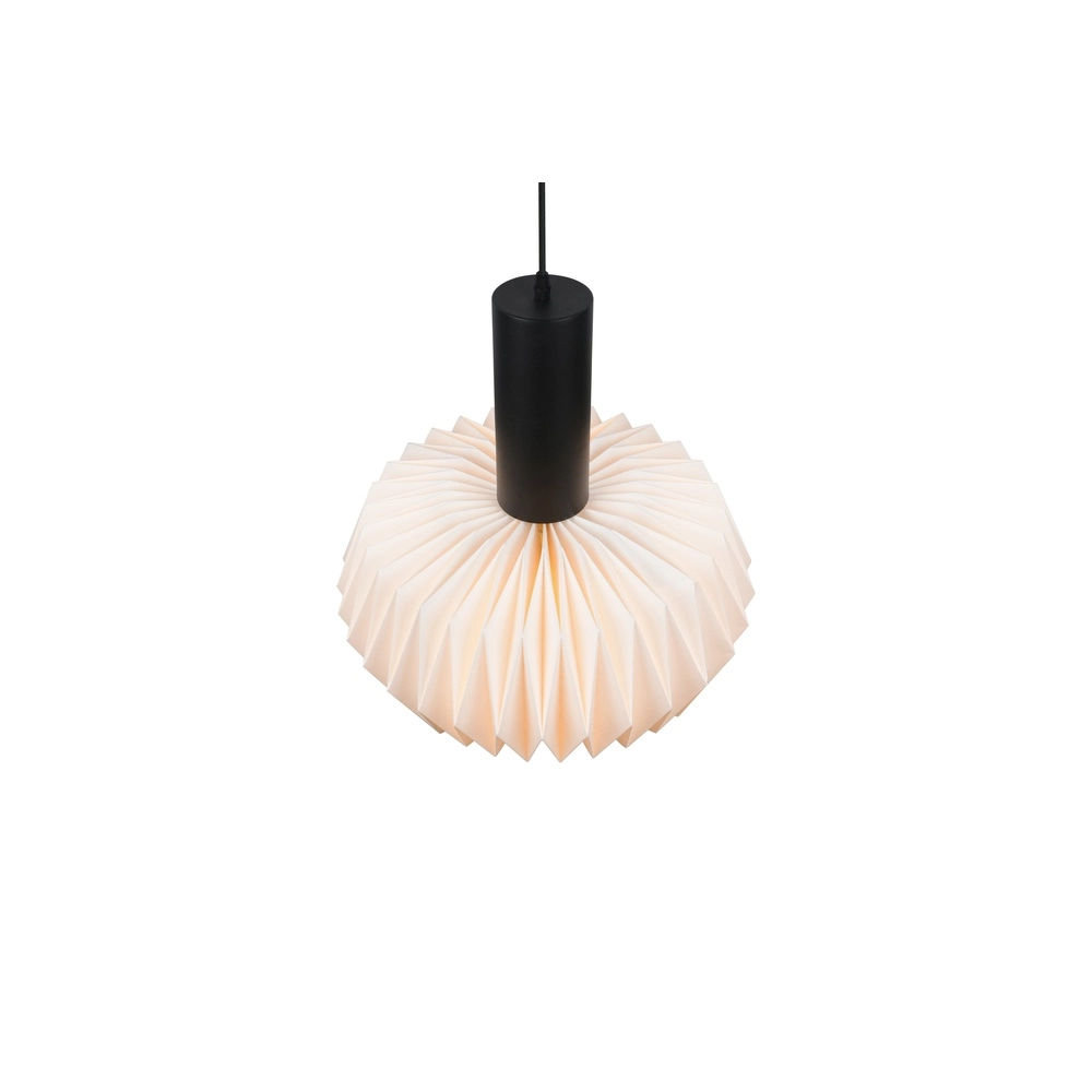 Moderne hanglamp Larima zwart met wit Trio 4017807704754