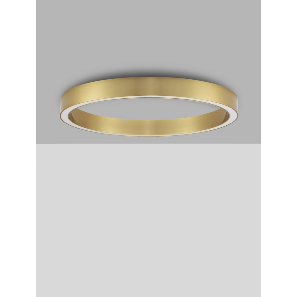 Design plafondlamp Sting goud Ø 80cm Lyora 5212017437518