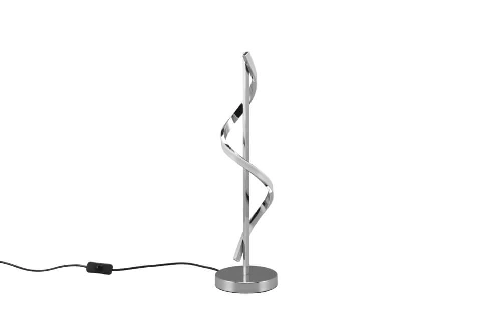 Tafellamp Isabel 56cm hoog chroom