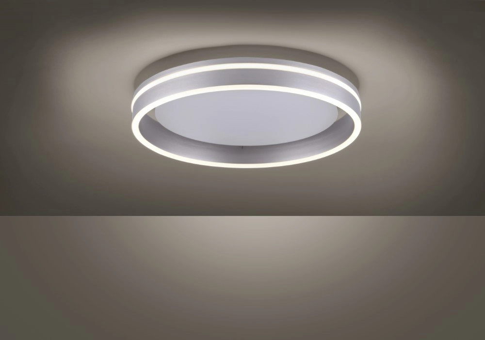Design plafondlamp Q-Vito Ø 40cm grijs Paul Neuhaus 4012248333853