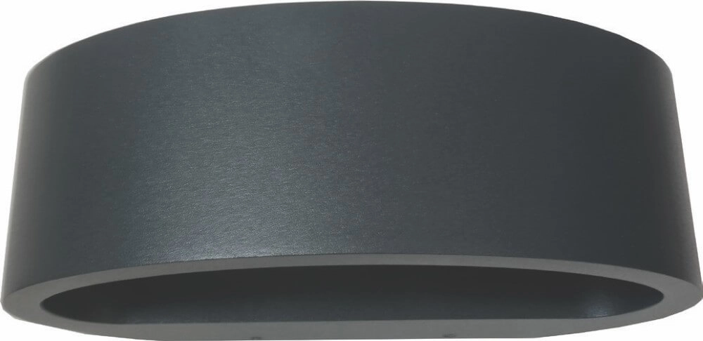 Buitenlamp up/down Sharp zwart met goud Artdelight 8719831734092