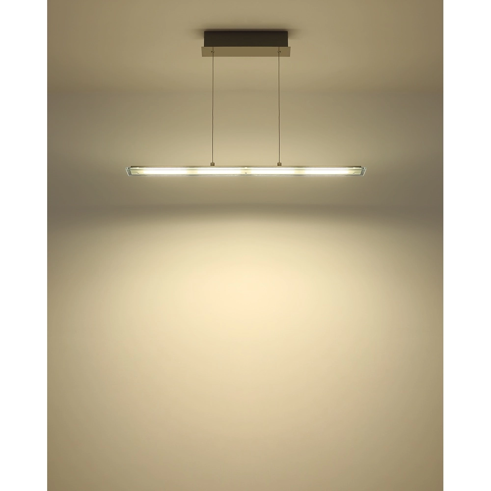 Hanglamp Novak nikkel 88cm Globo 9007371586028