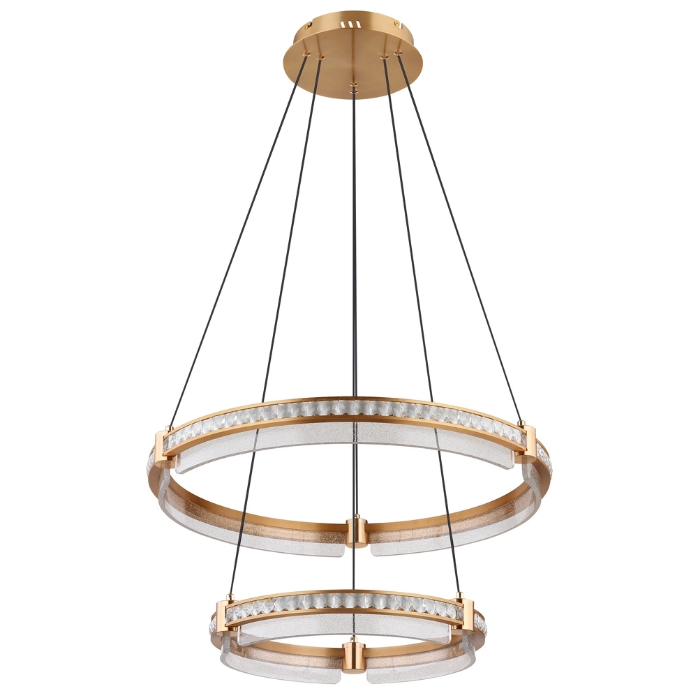 Plafondlamp Blondie goud Ø 60cm Globo 9007371452460