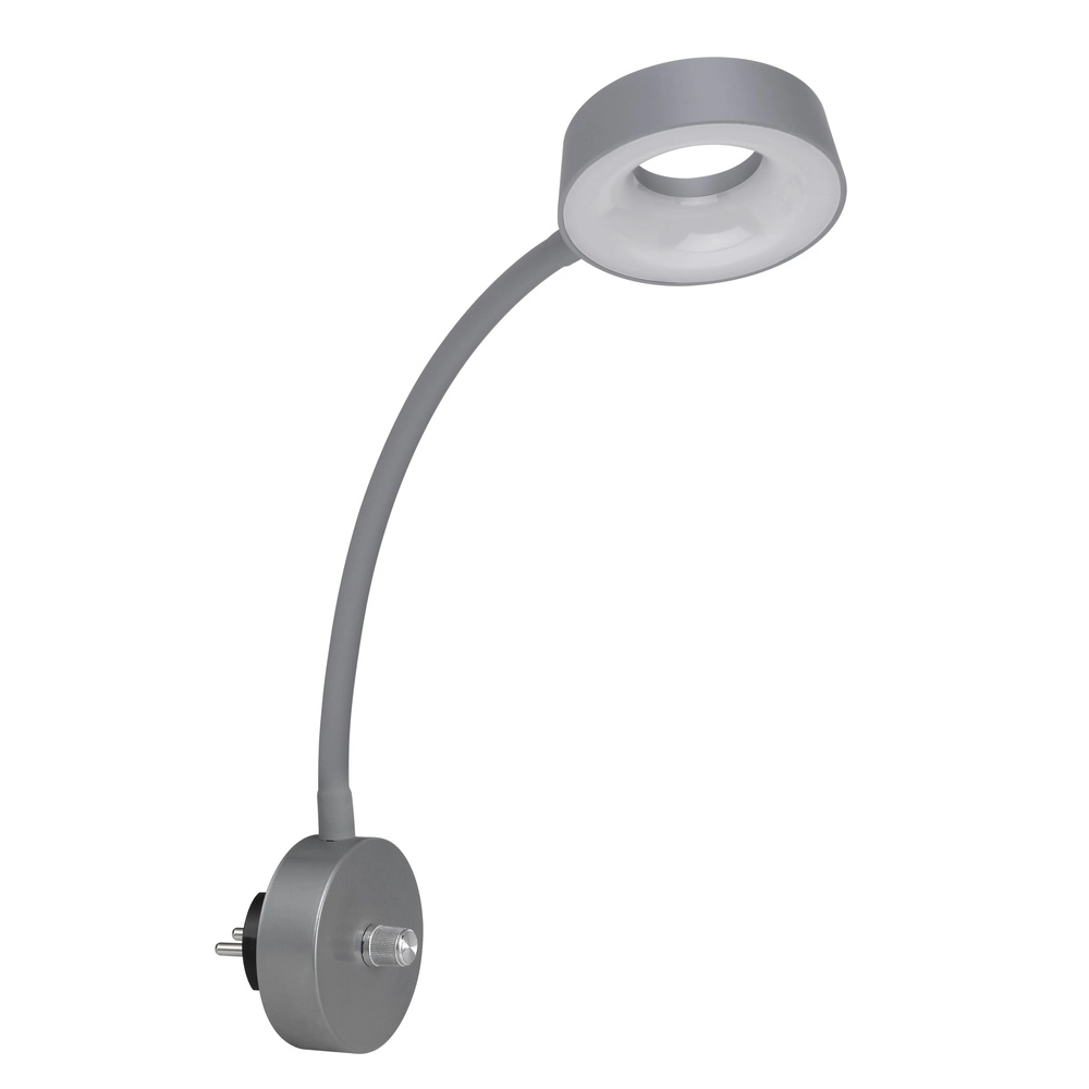 Lampje Lehovo voor stopcontact zilvergrijs Globo 9007371386970