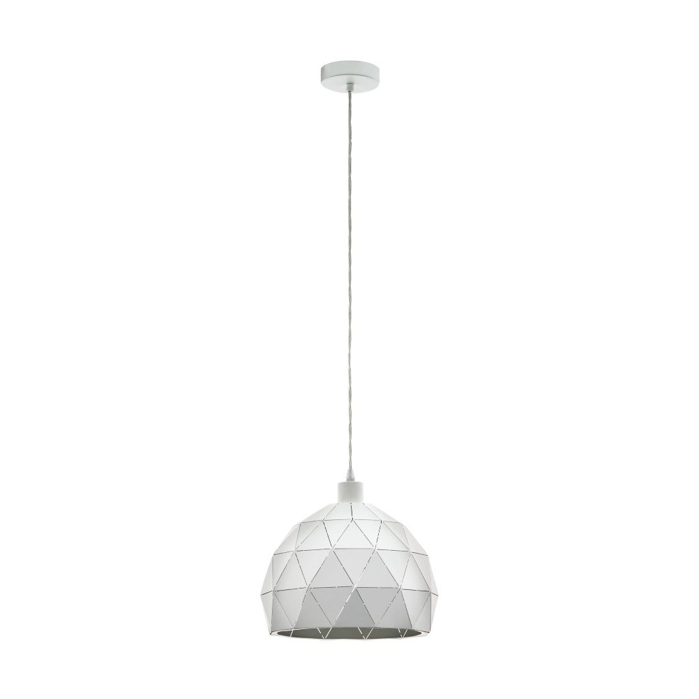 Hanglamp Roccaforte 30cm wit Eglo 9002759978549