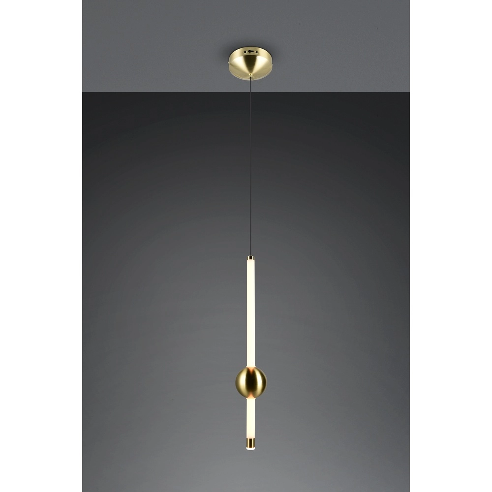 Moderne hanglamp Melita goud Trio 4017807661934
