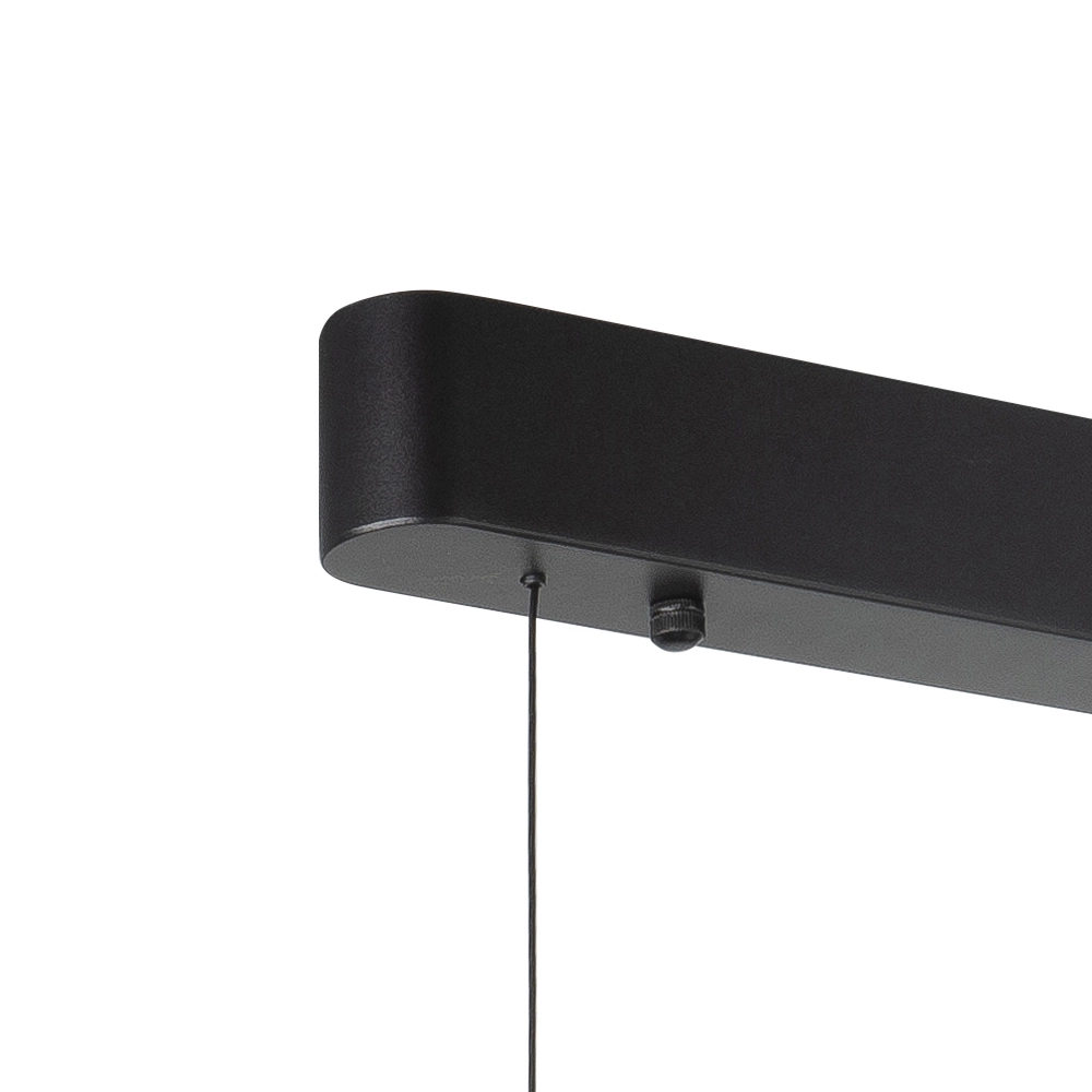 Design hanglamp Quinn zwart 118cm Highlight 8718379050787