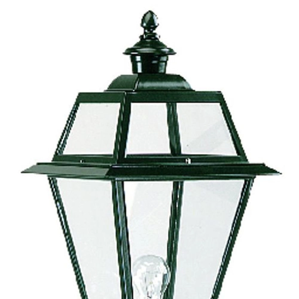 Nostalgische vierkante lantaarn lamp Maasdam K14 zwart KS Verlichting 8714732151245