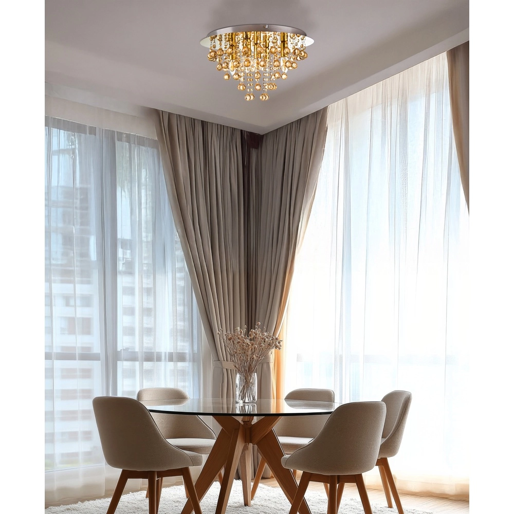 Plafond kroonluchter London goud Ø 46cm Globo 4048194072348