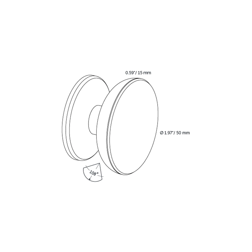 12 volt wandlampje Mini Sway Wall pearl grey In-lite 8717051005442