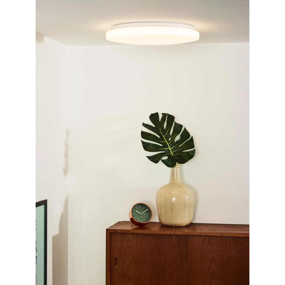 Plafonniere Otis Ø 39cm wit
