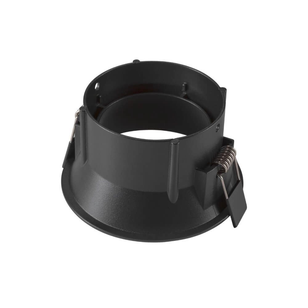 Inbouwring New Tria 95 rond zwart - zonder fitting SLV 4024163277150