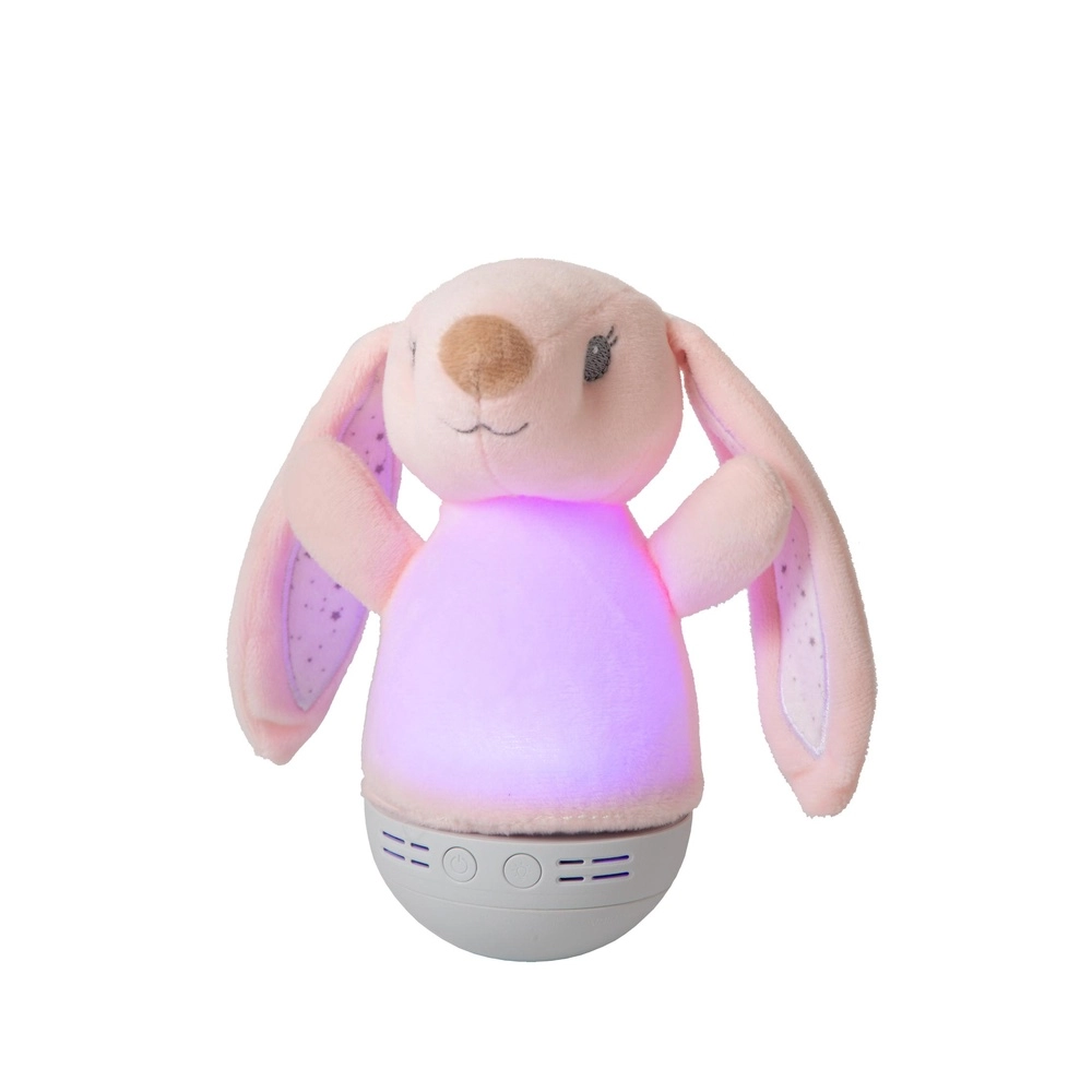 Nachtlampje Dolly op batterij met muziekfunctie - roze Lucide 5411212771476