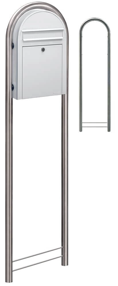 Brievenbus Classic S 9016 Wit Bobi 6417237039071